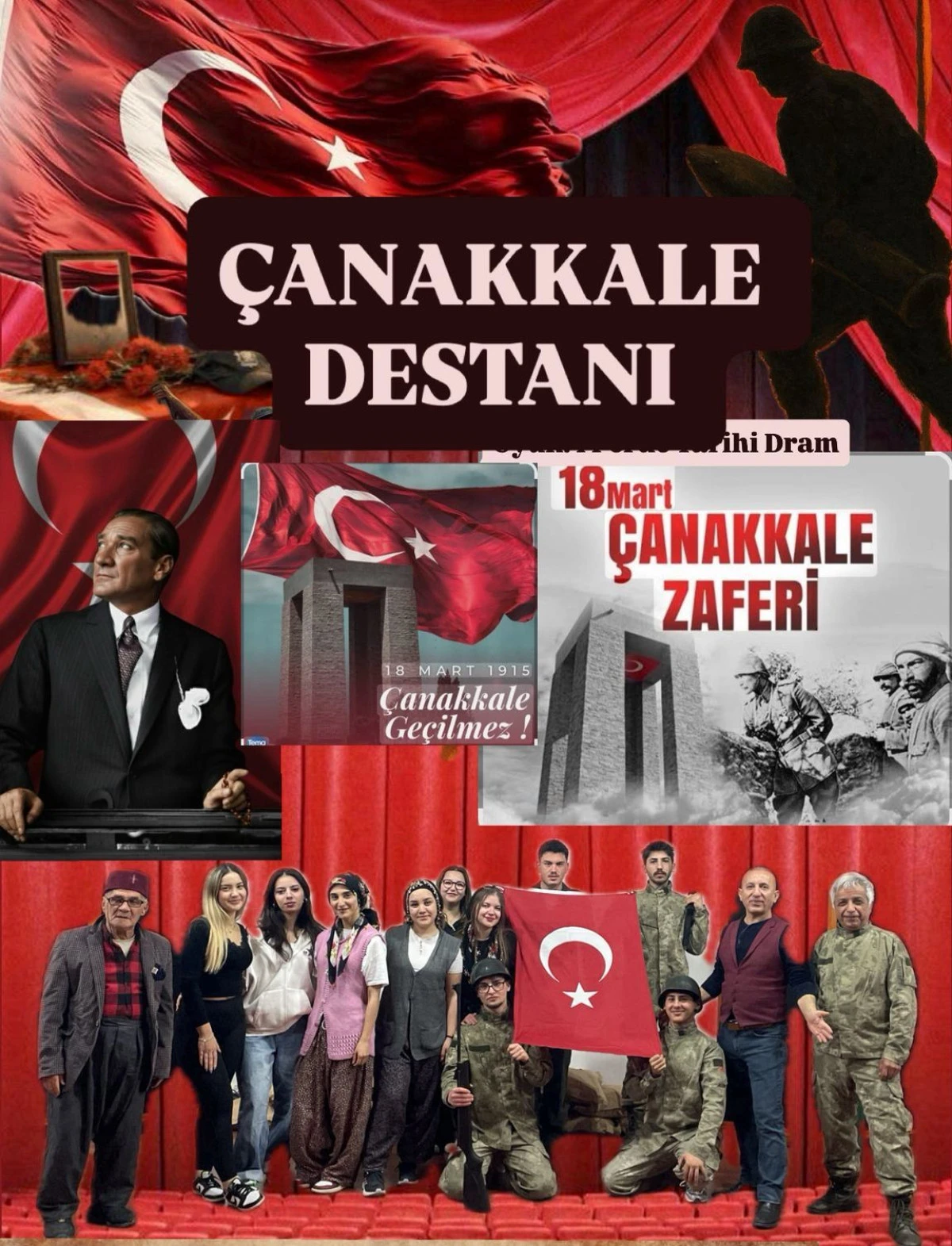 Gen&ccedil;ler &Ccedil;anakkale ruhunu sahneye taşıyacak