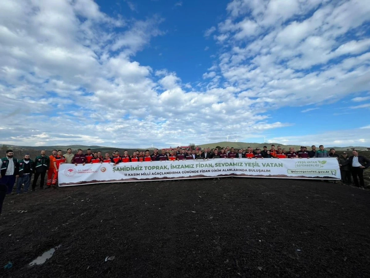 Gümüşçay Belediyesi’nden Anlamlı Etkinlik: “Her Fidan, Bir Hatıradır”