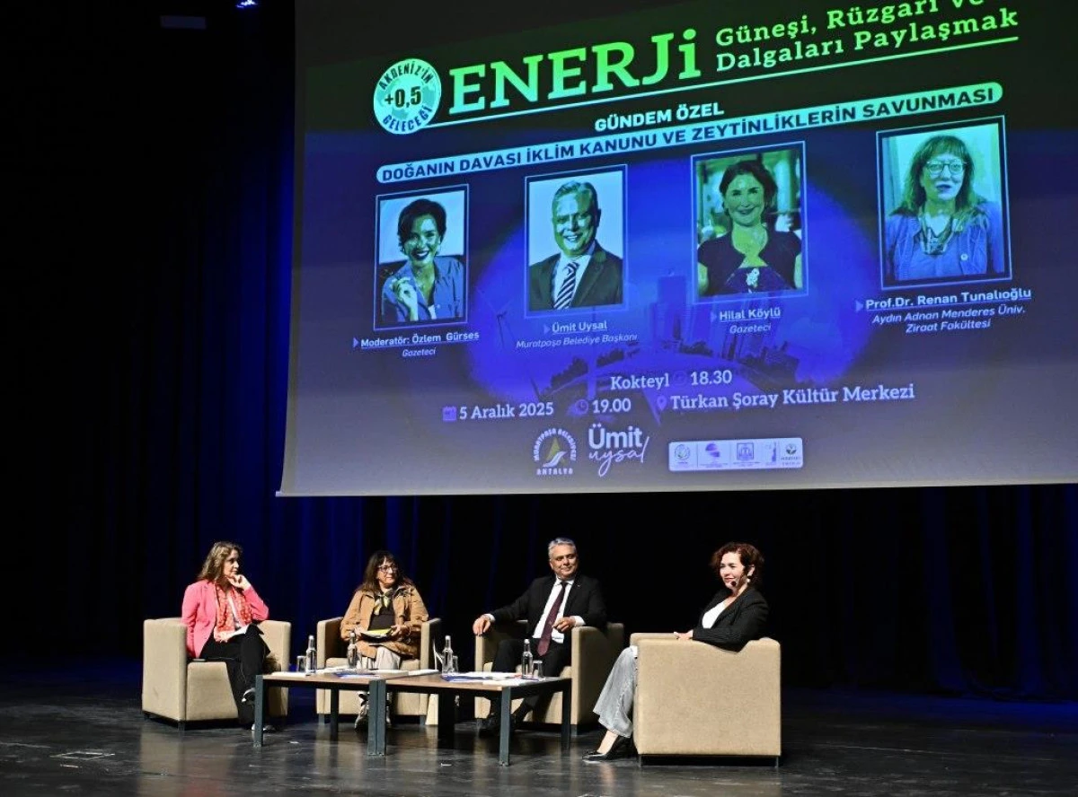 Gündem Özel’de “Doğanın Davası: İklim Kanunu ve Zeytinliklerin Savunması”