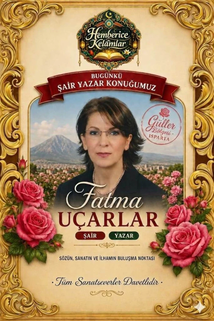 Ispartalı Yazar Fatma U&ccedil;arlar: &ldquo;Edebiyat Edep K&ouml;k&uuml;nden Ayrılmamalı&rdquo;