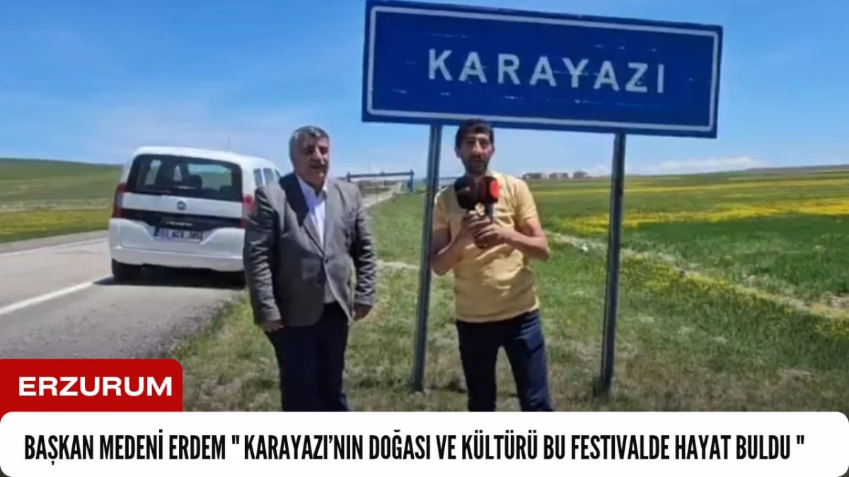 İzmir Karayazılılar Dernek Başkanı Medeni Erdem “Bu Festival, Kültürümüzün Canlı Bir Yansıması Oldu”
