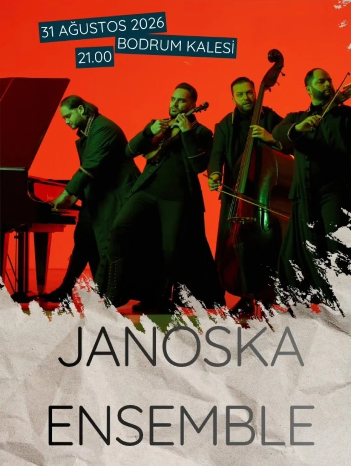 Janoska Ensemble 31 Ağustos&rsquo;ta Bodrum Kalesi&rsquo;nde: Klasik M&uuml;ziğin Ezber Bozan Topluluğu T&uuml;rkiye&rsquo;ye Geliyor