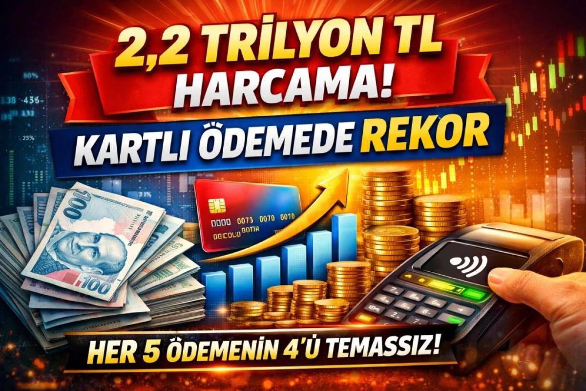 Kartlı &ouml;demelerde rekor: Şubat ayında 2,2 trilyon TL harcandı