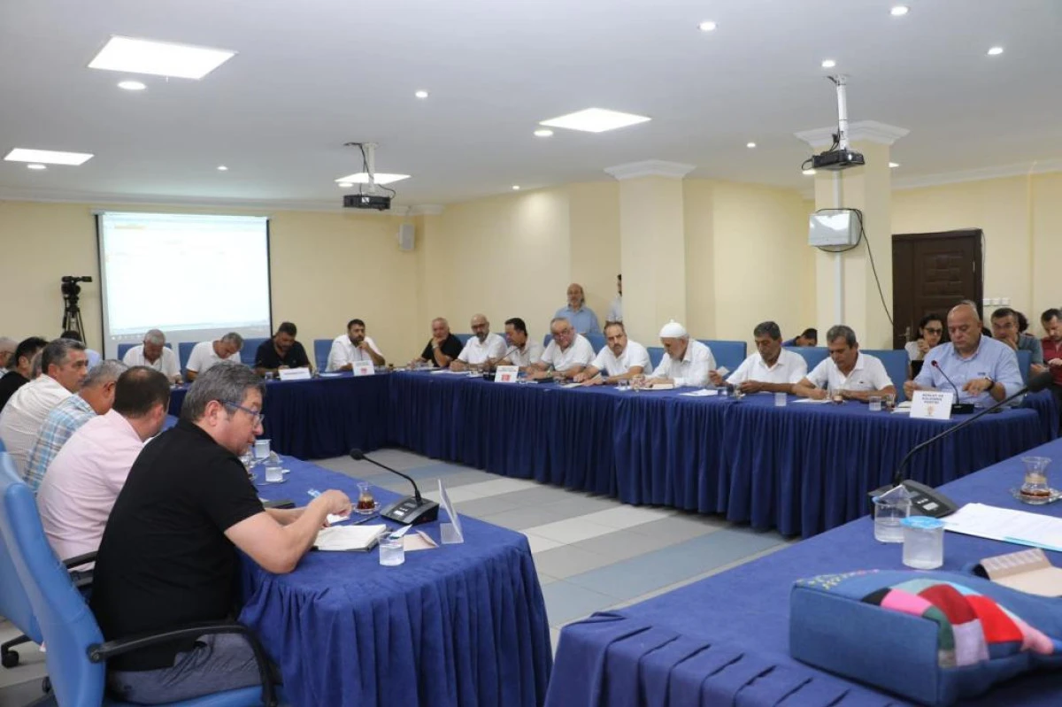 Kaş Belediyesi Eyl&uuml;l Ayı Meclis Toplantısı Ger&ccedil;ekleştirildi