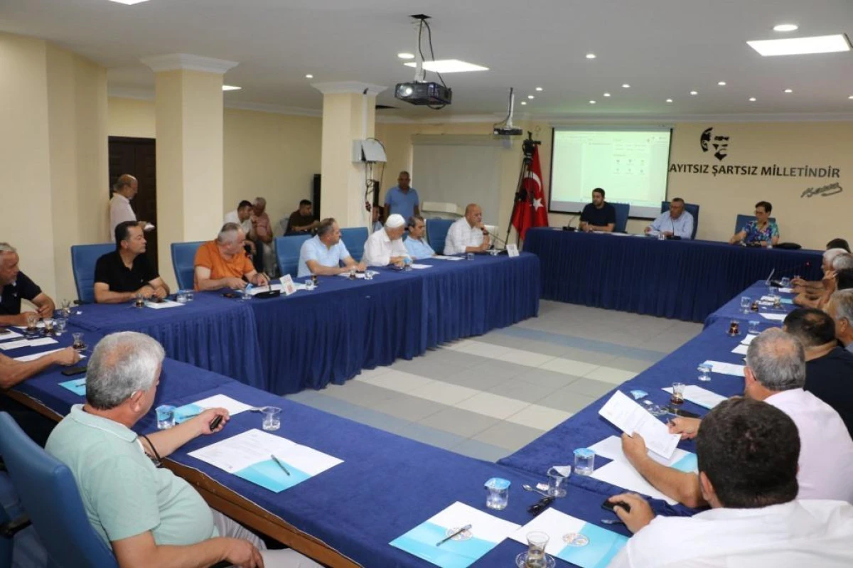 Kaş Belediyesi Temmuz Ayı Meclis Toplantısı Ger&ccedil;ekleştirildi: Meclis Eyl&uuml;l&rsquo;e Kadar Tatilde