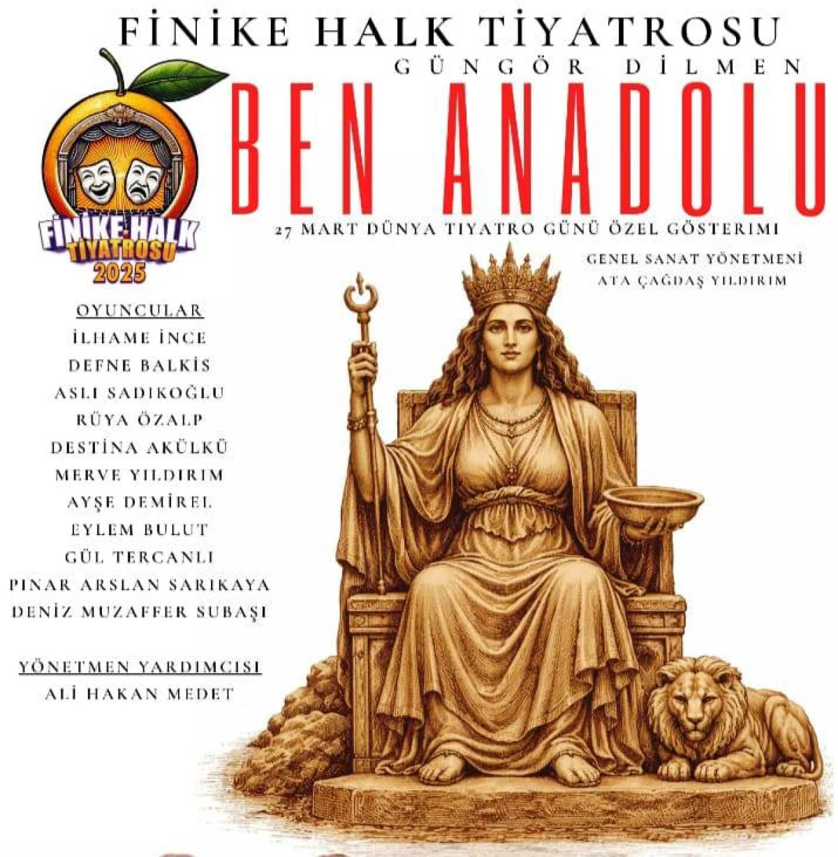 Kumluca&rsquo;da Sanat Haftası: Tiyatro ve &Ccedil;anakkale Oratoryosu Sahnelenecek