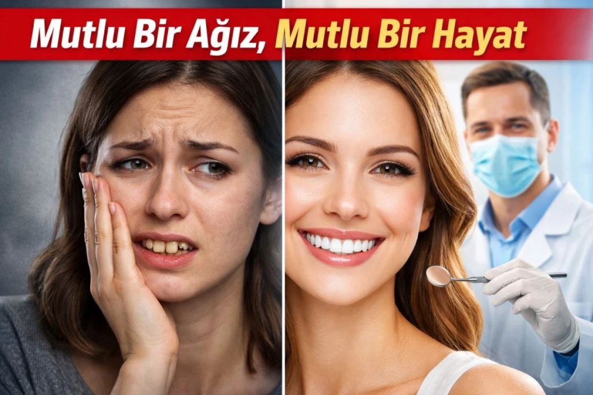 &ldquo;Mutlu bir ağız, mutlu bir hayat&rdquo; &ccedil;ağrısı: Ağız sağlığı i&ccedil;in farkındalık vurgusu