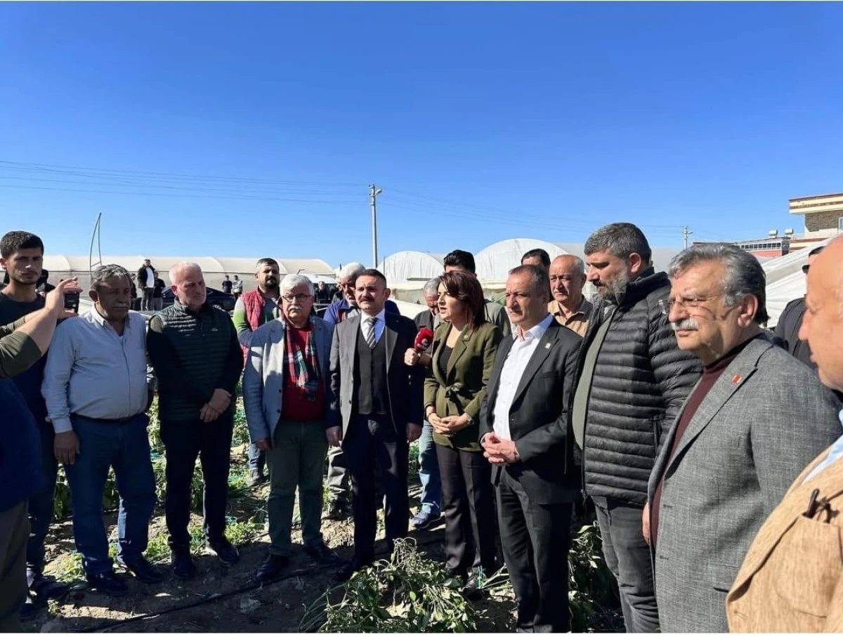 Semih Palamut Fırtınadan Etkilenen Kazanlı&rsquo;daki &Uuml;reticileri Ziyaret Etti