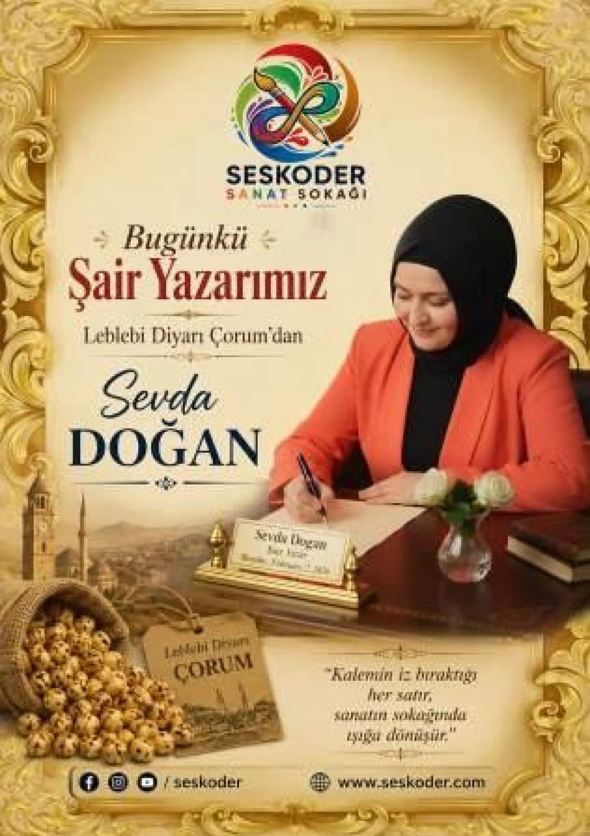 Şiir Y&uuml;rekli Yazar Sevda Doğan'la Edebiyata Duygusal Yolculuk &ldquo;Şiir, hayatın i&ccedil;inden doğan bir nefes&rdquo;