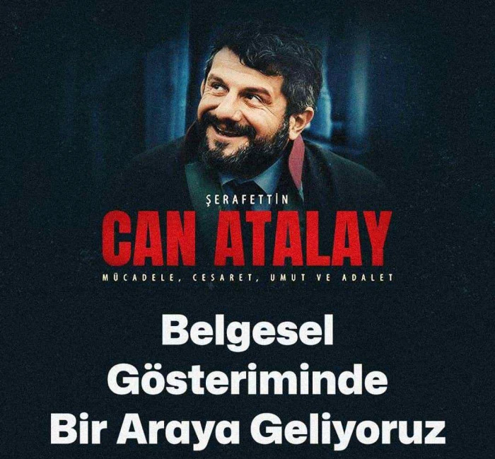 TİP Finike İl&ccedil;e &Ouml;rg&uuml;t&uuml;'nden Can Atalay Belgeseli G&ouml;sterimi