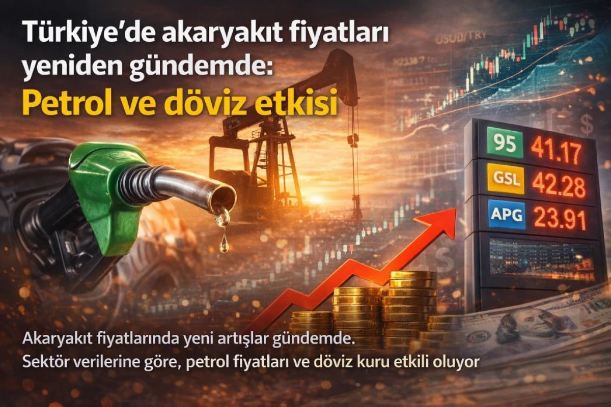 T&uuml;rkiye&rsquo;de akaryakıt fiyatları yeniden g&uuml;ndemde: Petrol ve d&ouml;viz etkisi