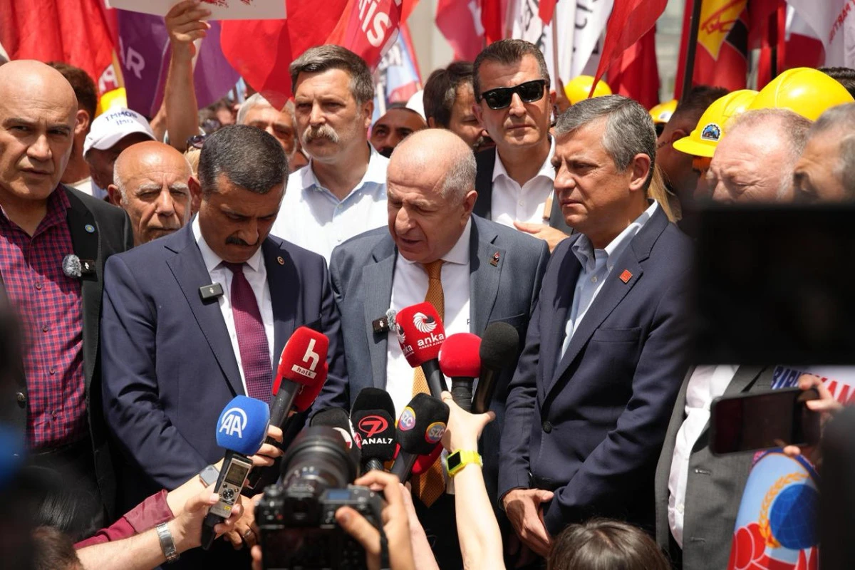 &Uuml;MİT &Ouml;ZDAĞ&rsquo;DAN DİRENEN MADEN İŞ&Ccedil;İLERİNE DESTEK: &ldquo;T&Uuml;RK HALKININ, İŞ&Ccedil;İNİN VE &Ccedil;İFT&Ccedil;İNİN YANINDA OLMAYA DEVAM EDECEĞİZ&rdquo;