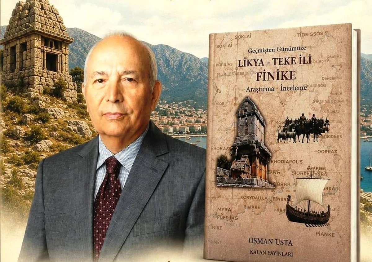 Yazar Osman Usta, "Likya - Teke İli - Finike" Kitabıyla Okurlarıyla Buluşuyor!