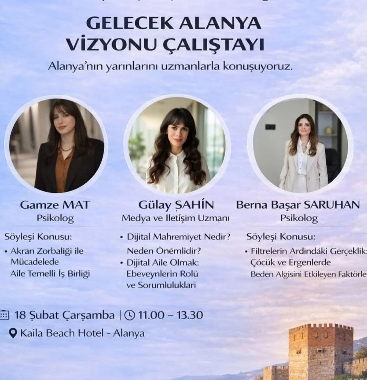 Y&uuml;z Kadın &Ccedil;alıştayda Buluştu: &ldquo;Nesli İhmal Eden, Şehri de Koruyamaz&rdquo;