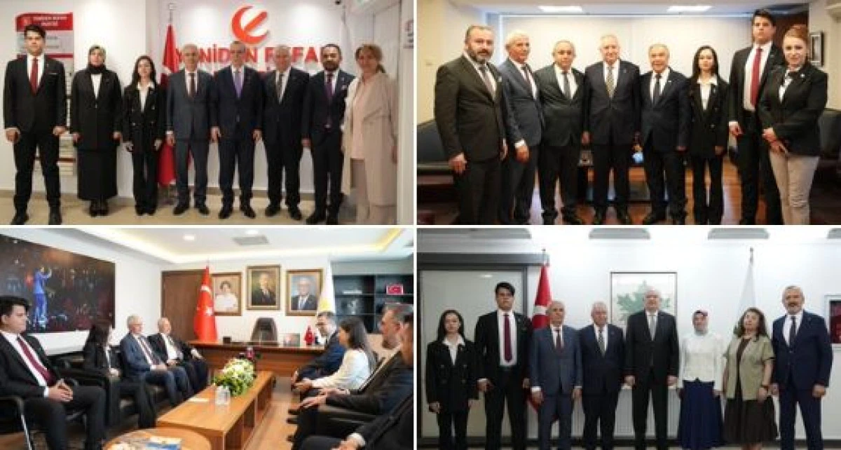 Zafer Partisi Heyetinden Siyasi Partilere Bayram Ziyareti
