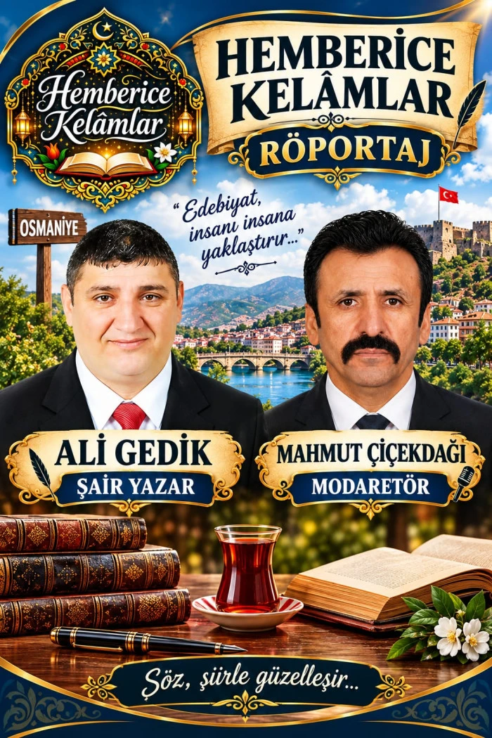 GEDİK ALİ: AĞITTAN T&Uuml;RK&Uuml;YE, T&Uuml;RK&Uuml;DEN ŞİİRE UZANAN BİR G&Ouml;N&Uuml;L YOLCULUĞU 