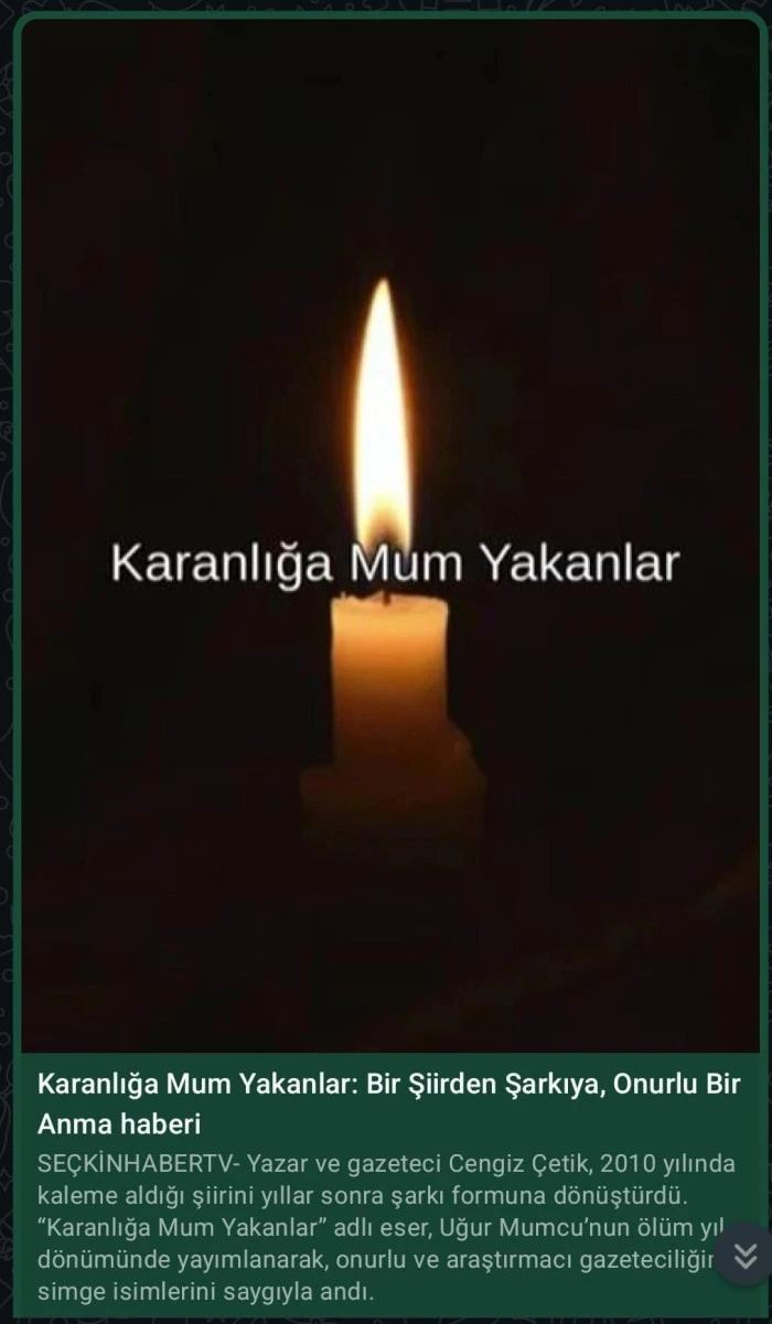 Karanlığa Mum Yakanlar